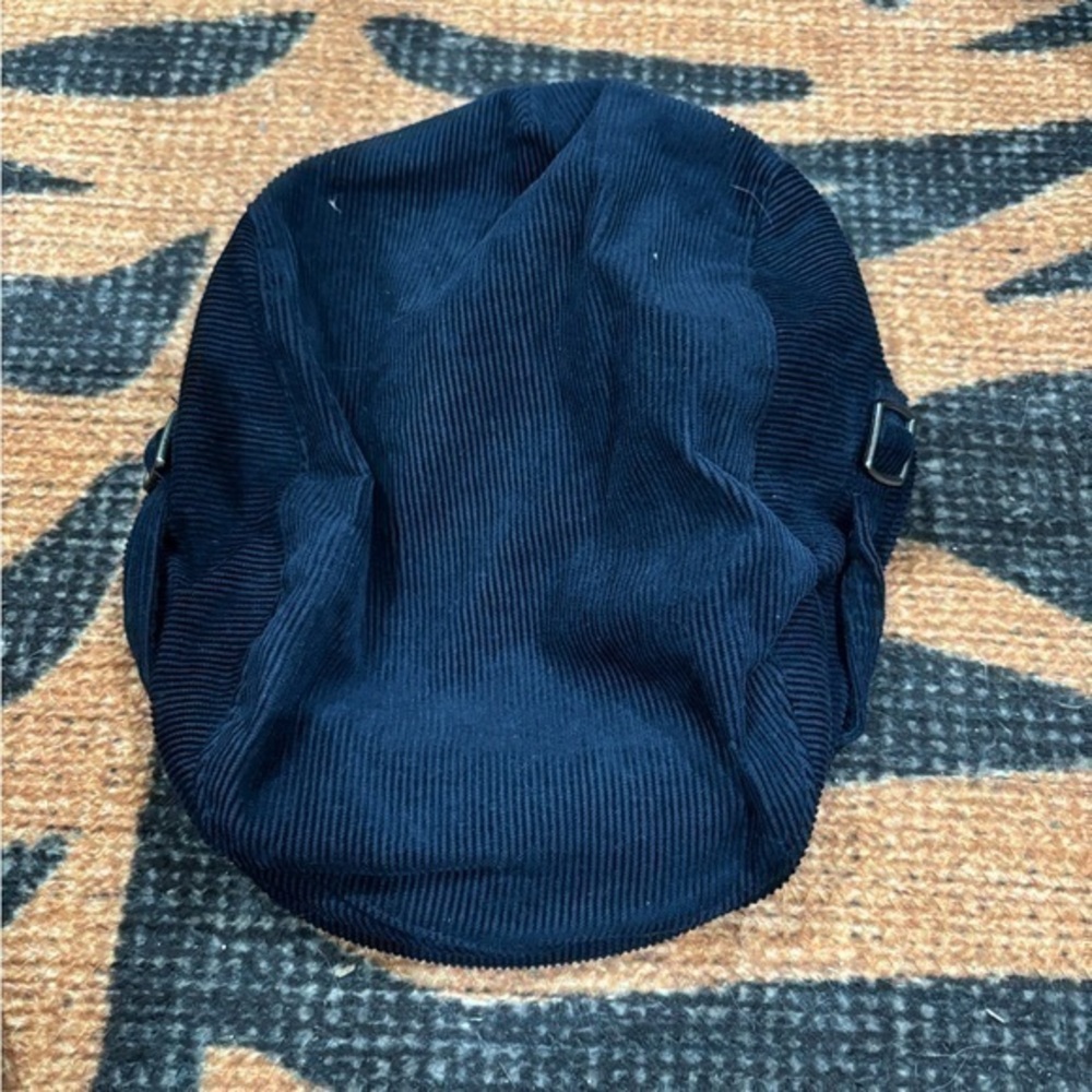 5/$25 Janie and Jack Toddler boys corduroy cap navy